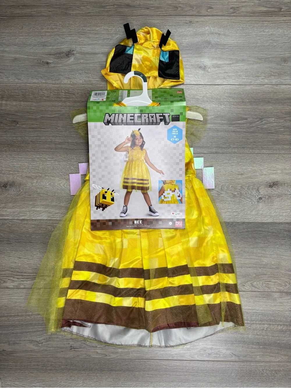 Minecraft Bee Costume Medium 7/8